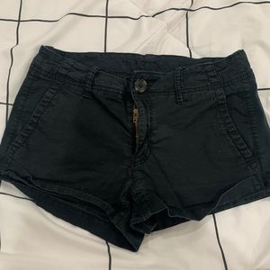 American Eagle, shorts, black, size 2, lower waisted